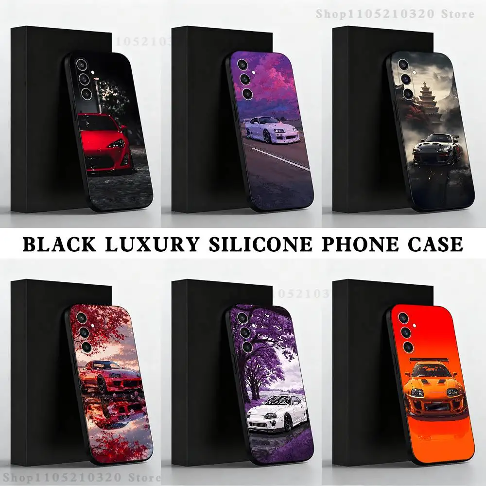 

Super cool car T-Toyota-ES Phone Case For Samsung S25,S24,S21,S22,S23,S30,Ultra,S20,Plus,Fe,Lite,Note,10,9,5G Black Cover