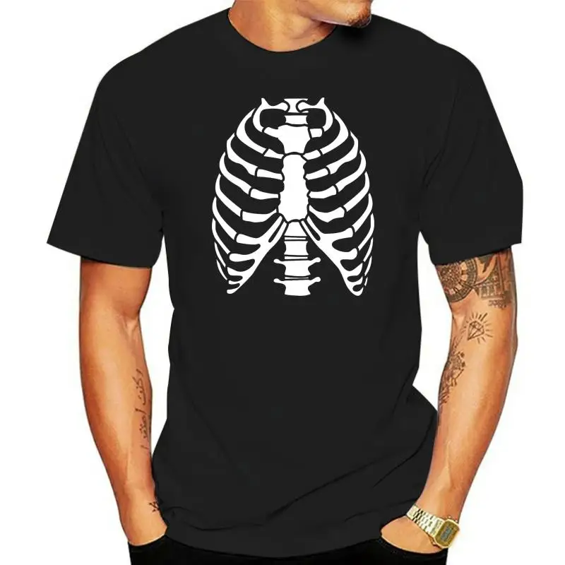 Skeleton Rib Cage Halloween Costume Men'S T-Shirt More Size And Colors Tee Shirt