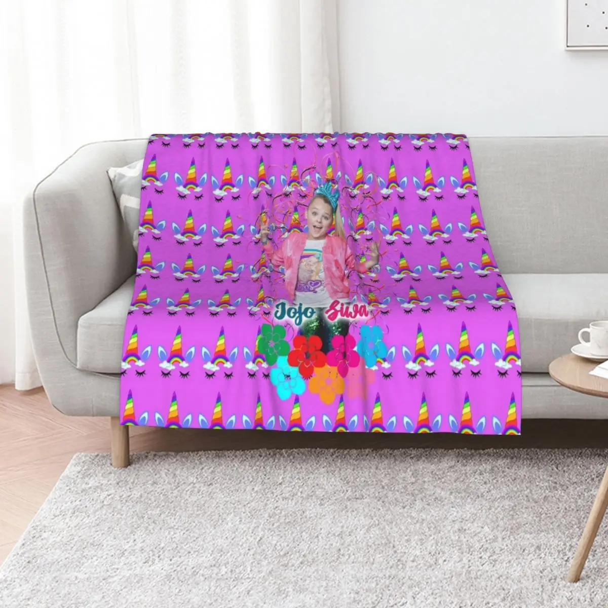 

jojo siwa Throw Blanket Luxury Brand blankets and throws Thermals For Travel manga Blankets