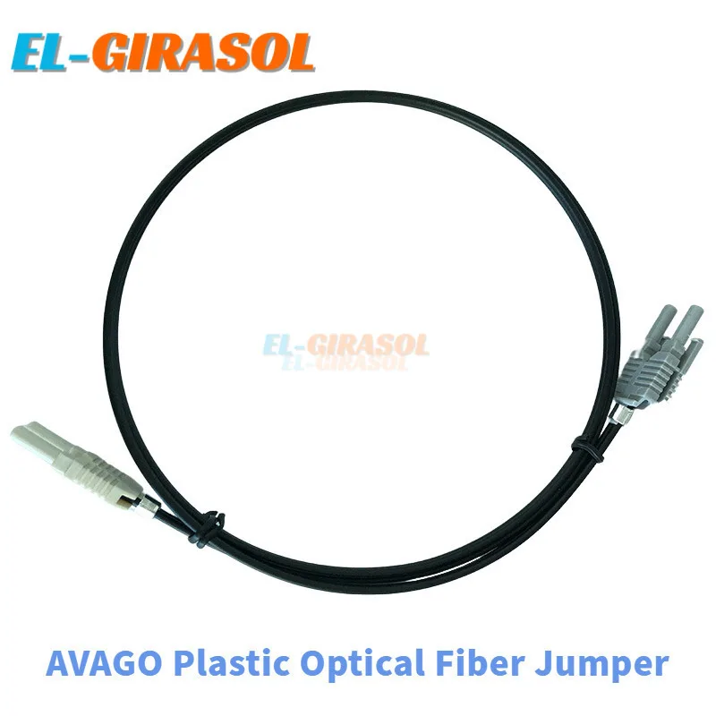 

HFBR-4506Z HFBR4516Z Plastic High Fiber Optic Jumper Plastic Optical Fiber Connector AVAGO HFBR-4516Z