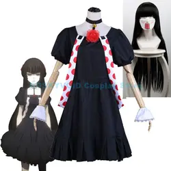 Anime Suzuya Juzo Cosplay Dress Socks Tokyo Ghoul Women's Clothing Suzuya Boy 13 Rei Wig Headwear Halloween Carnival Dressing