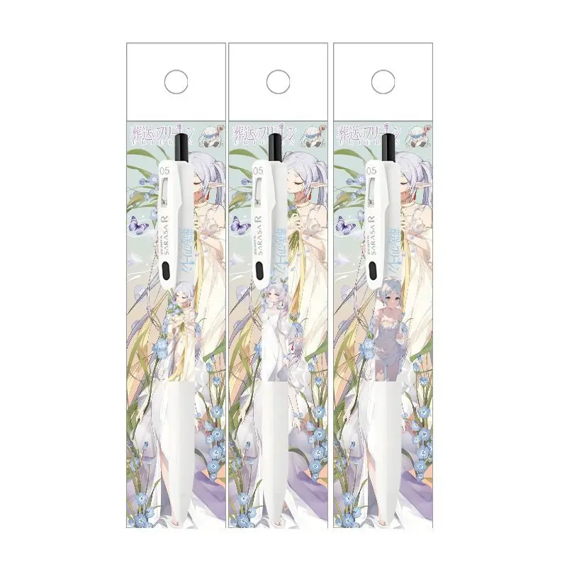 Frieren: Beyond Journey's End Neutral pen DIY Smooth Quick-Drying Retractable Pen Essential for Exams, Homework, and Writing