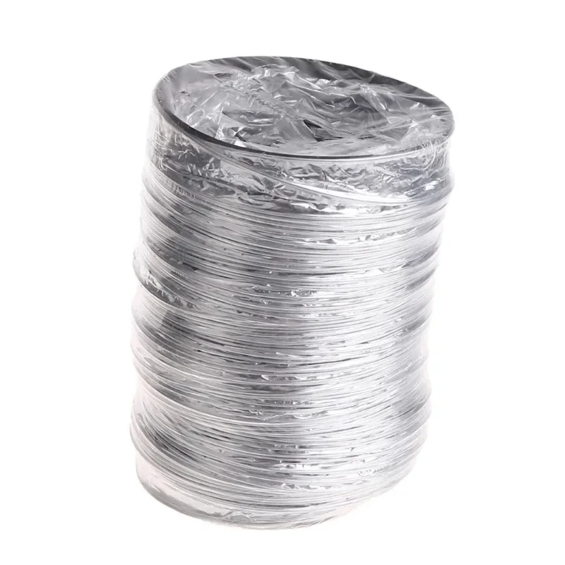 3 Polegada 80mm tubo de ventilação tubo de alumínio tubo de ventilação de ar mangueira duto de exaustão flexível para sistema de ar ventilação 3/6m