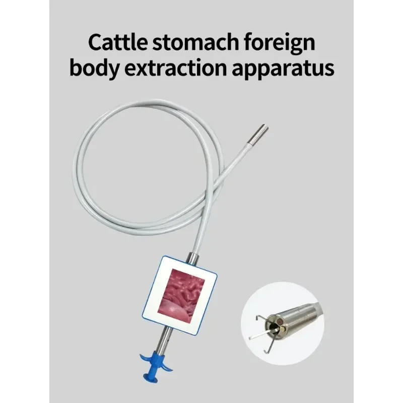 V081 instrumen Vet Portable Video troscope / Grabber dari troscope sapi untuk peternakan