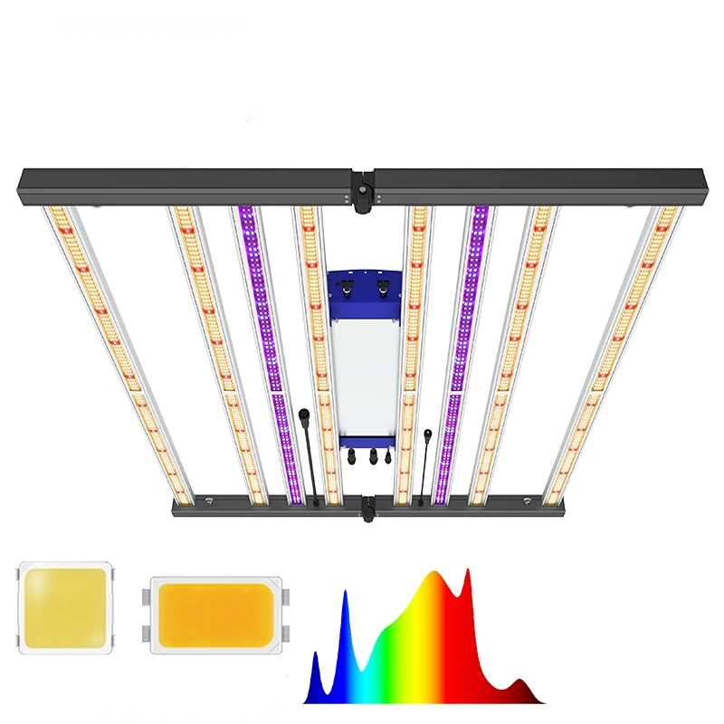 Hydro Greenhouse Plant Lamp Samsung Lm301H 3500K 660Nm Red Uv Ir Bar Dimmable Full Spectrum Led Grow Light Strip