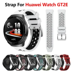 Correia oficial para Huawei Watch, GT2e Smart Watch Band, pulseira respirável esportiva para Huawei GT2e, Watchwrist