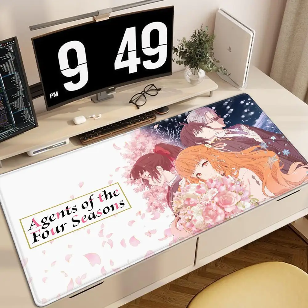 Anime Agents of the Four Seasons Dance of Spring Mousepad Non-slip Suitable For Office Computers Laptops E-sports Game Desk Mats