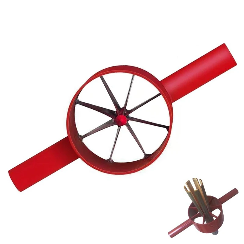 Suitable Manual Dividing Bamboo,Blade Lengthened Handle Efficient Cutting Bamboo Splitter,Steel Bamboo Splitting Tool