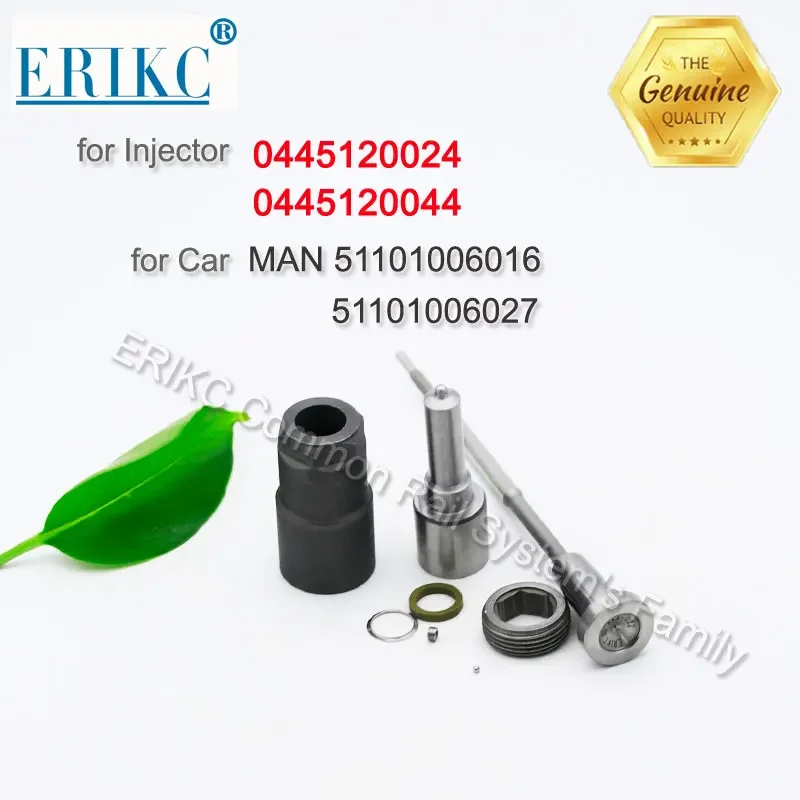 

Overhaul Repair Kits F00RJ02818 Injector Nozzle DLLA144P1417 Valve F00RJ01159 Nut F00RJ02219 for Man TGA 0445120044 0445120024