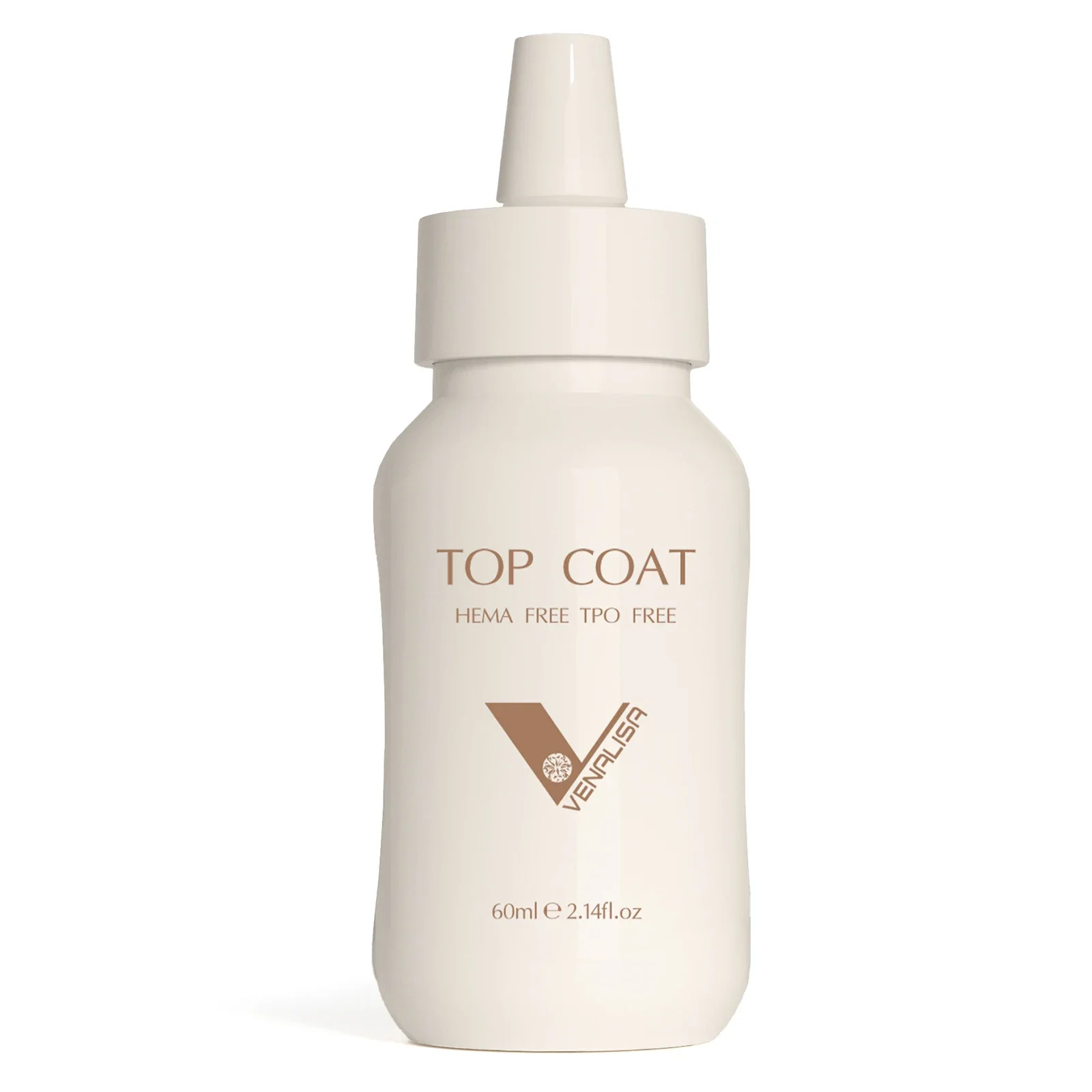 30/60 ml Venalisa Ultra Glossy Diamond Long Wear Top Coat TPO Free Soak Off UV LED Gel Refillation Anti-Gelb No-Sticky Top Coat – Detail 2