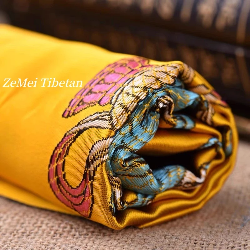 Tibetan-Style Hada Tantric Five Colors Cloth Nationality Auspicious Buddhist ItemThickened Silk Embroidery Hada Decorative - view 2