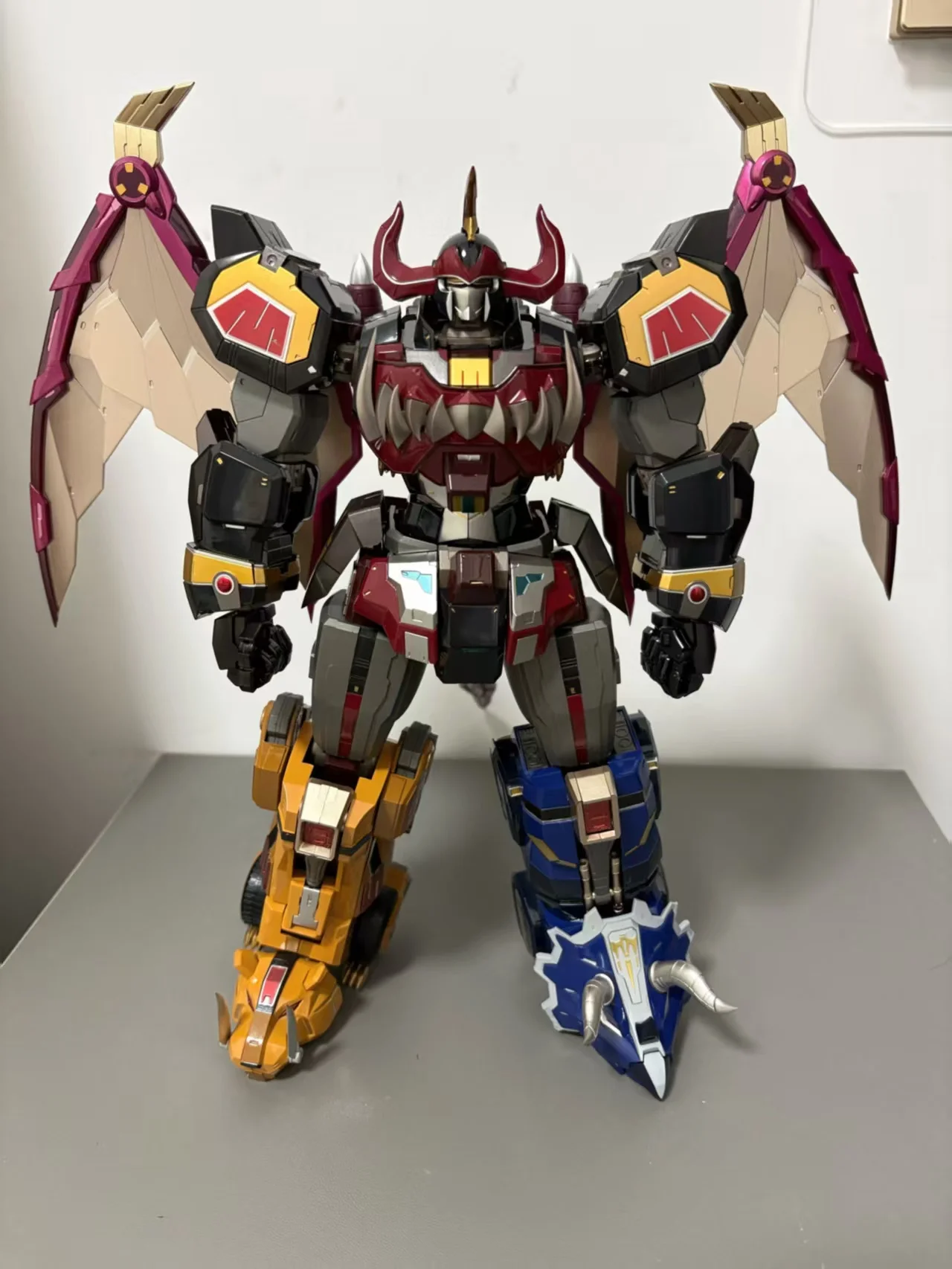 

Nuevo Modelo De Rafaga ZL-01 KO FLAMETOYS BEAST LORD Dragon Caesar Megazord Aleación Producto Terminado Modelo