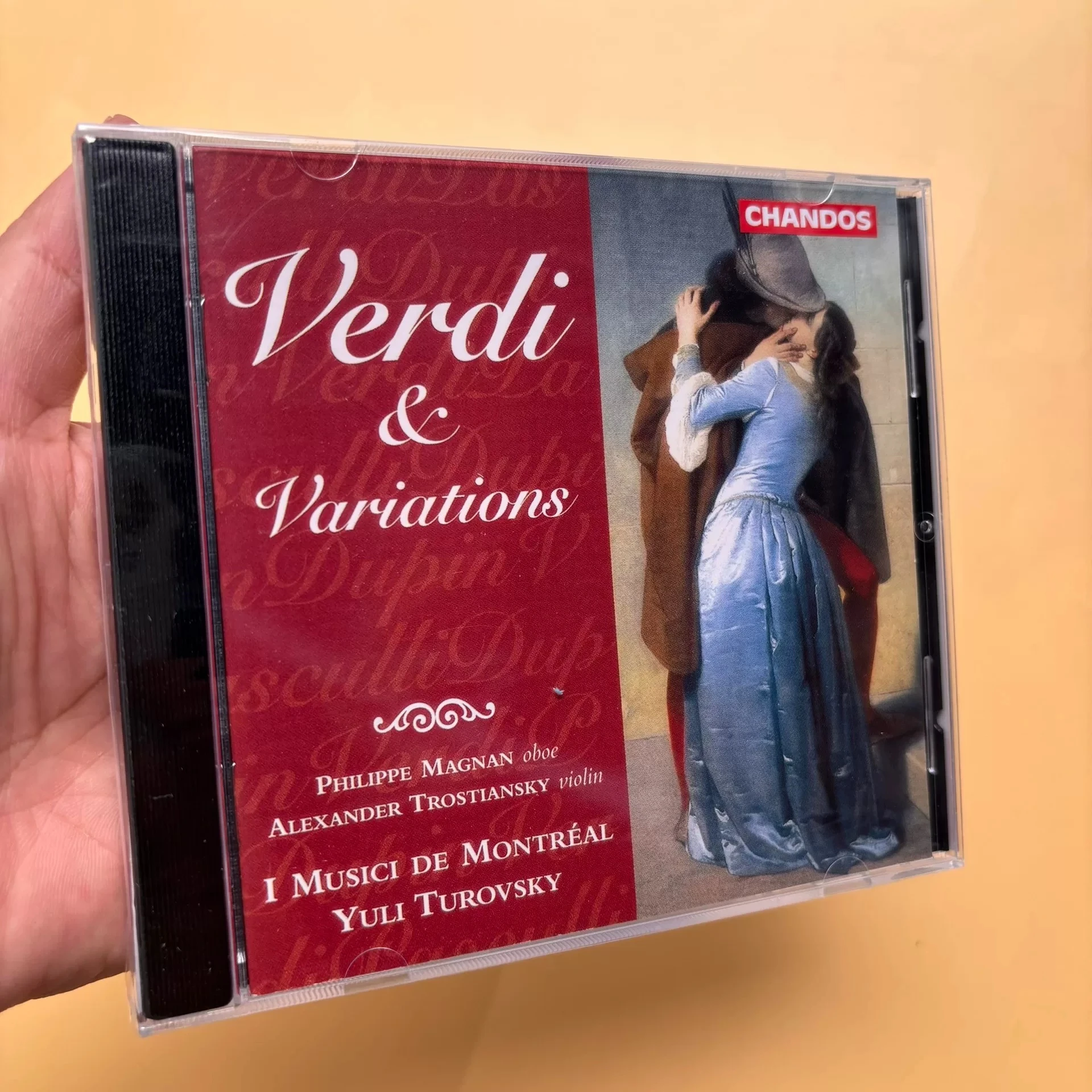 CD Clássico de Música Dupin Pasculli Torovsky, Álbum Variações de Verdi, Disco de Música, Cosplay, Walkman, Bandas Sonoras para Carro, Caixa de Música para Festas