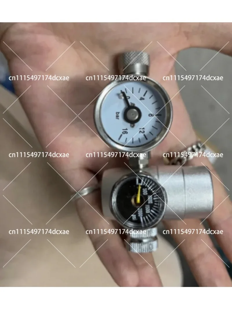 Portable Pneumatic Espresso Machine CO2 Pressure Reducing Valve for Outdoor Travel