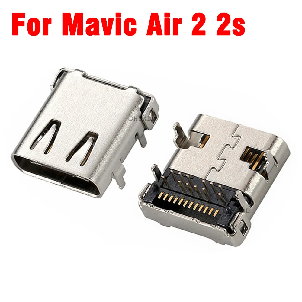 Micro USB Charging Port TYPE C Jack Connector for DJI Mavic 2 Air 2 2S Mini 2 Remote Drone Remote Controller Charging Dock Port