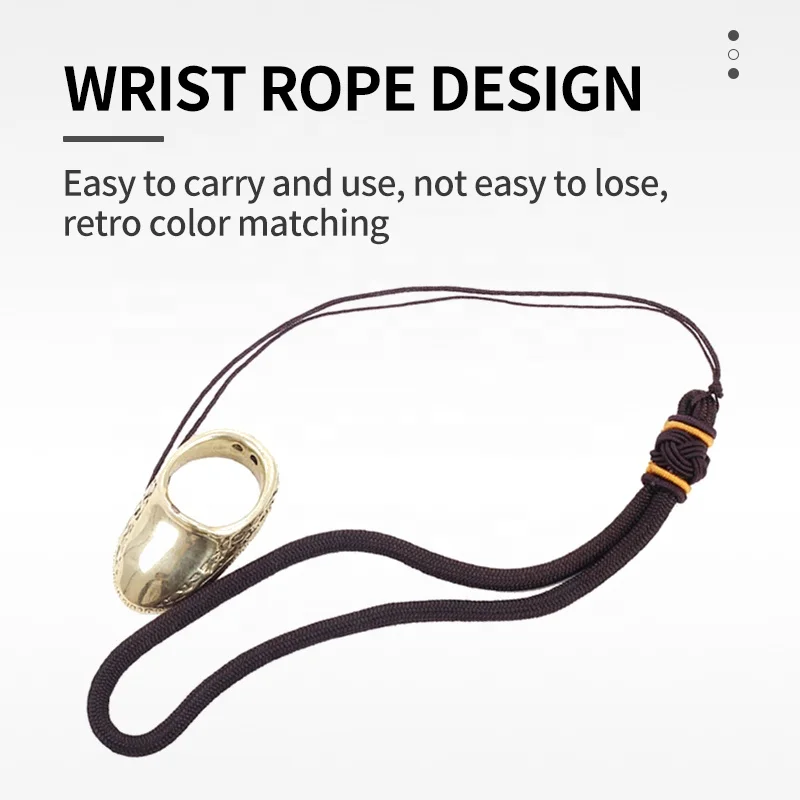Product Title: Brass Archery Thumb Ring 4