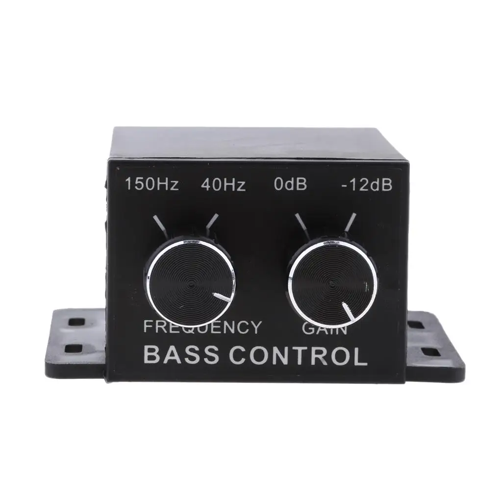 

Car Home Amplifier Subwoofer Equalizer Crossover RCA Adjust Line Level Volume