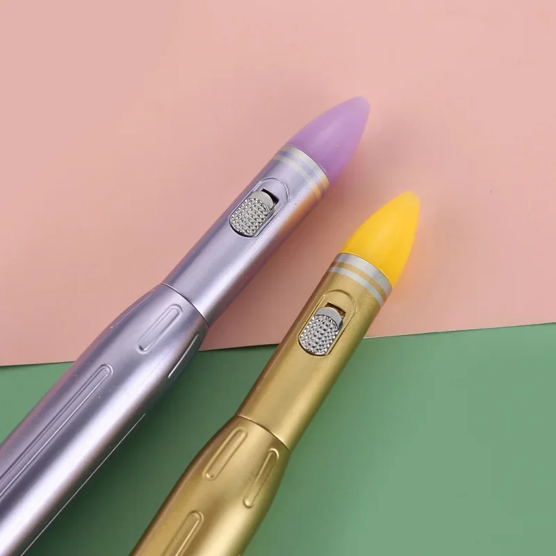 New Luminous Gel Pen Rocket Cigarette Rack Pusher Creative Combat Pen Ball Pen Missile Modeling Student Stationery
