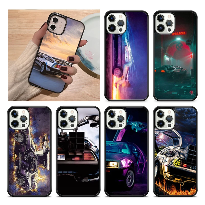 Funda iPhone con diseño Regreso al Futuro para 11 12 13 14 15 16 17 - imagen 4