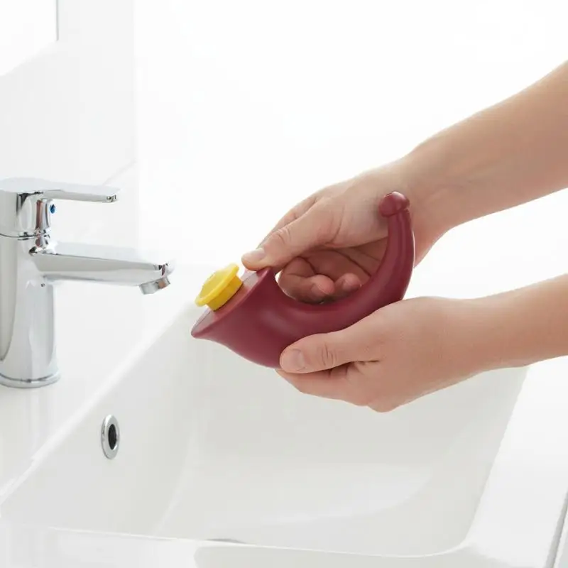 Gentle Sinus Relief with 160ML Yoga Nasal Neti Pot Irrigation System Ideal for Home Cleaning