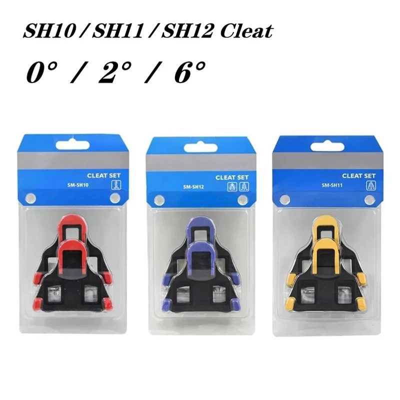 Bicycle Pedal SPD SL Cleat With Logo SM SH10 SH11 SH12 Kit Bicycle Self-locking Plate Floating Pedal Bicycle Parts Kit