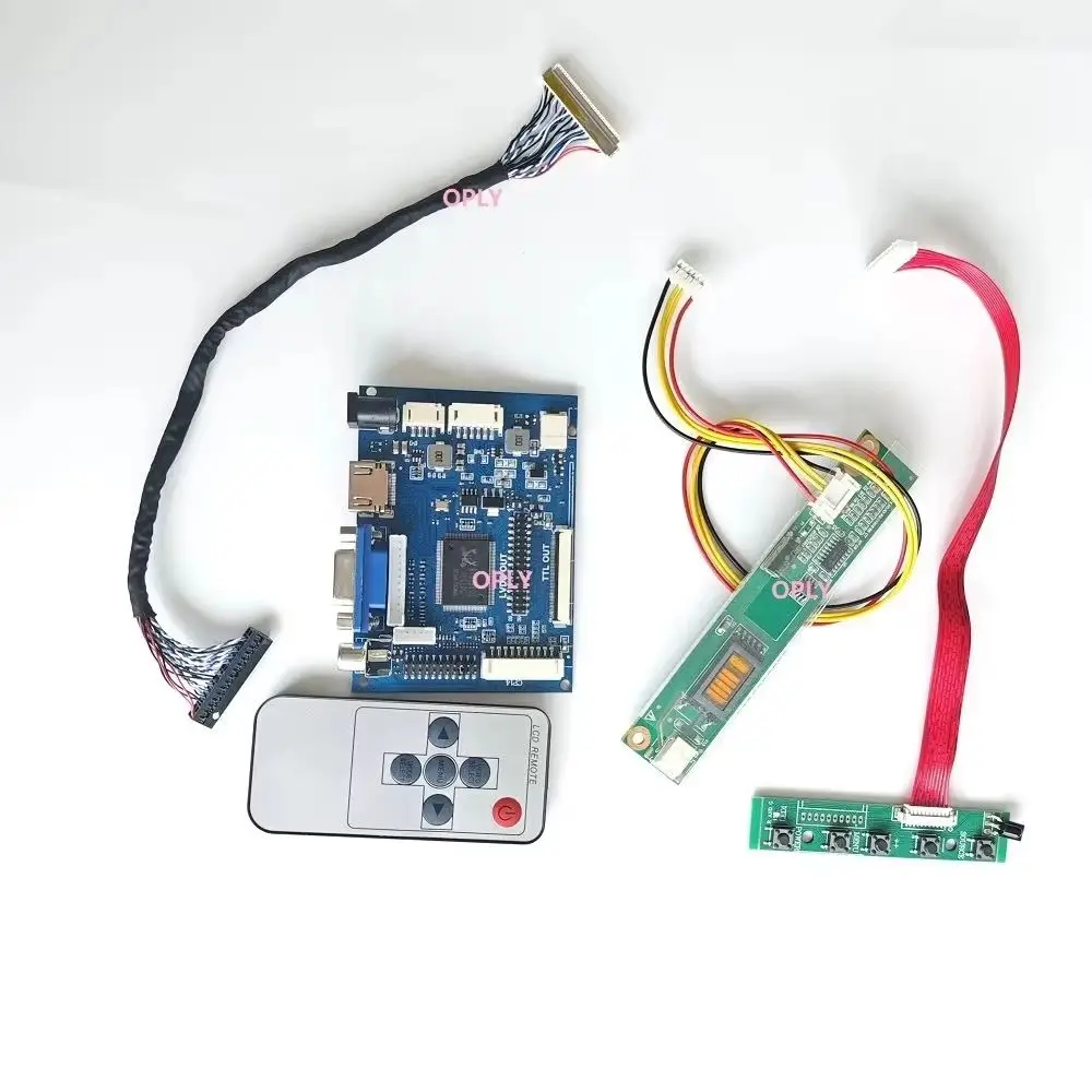 Controller Driver board HDMI-Compatible AV VGA for CLAA141WB02A CLAA141WB05A 14.1