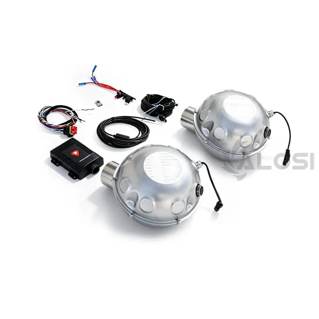 for  Mercedes-Benz G-Series Exhaust Electronic Sound Booster Pro with Dual Speakers and Echo Function, App Adjustable Volume