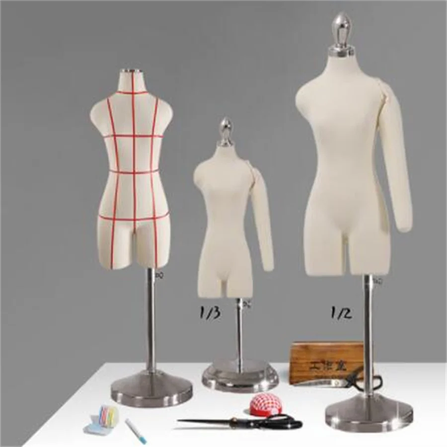 Wooden Torso Mannequin for Female Tailor's Dressmaker Sewing De Modista E168H Maniqui Cuerpo Mujer