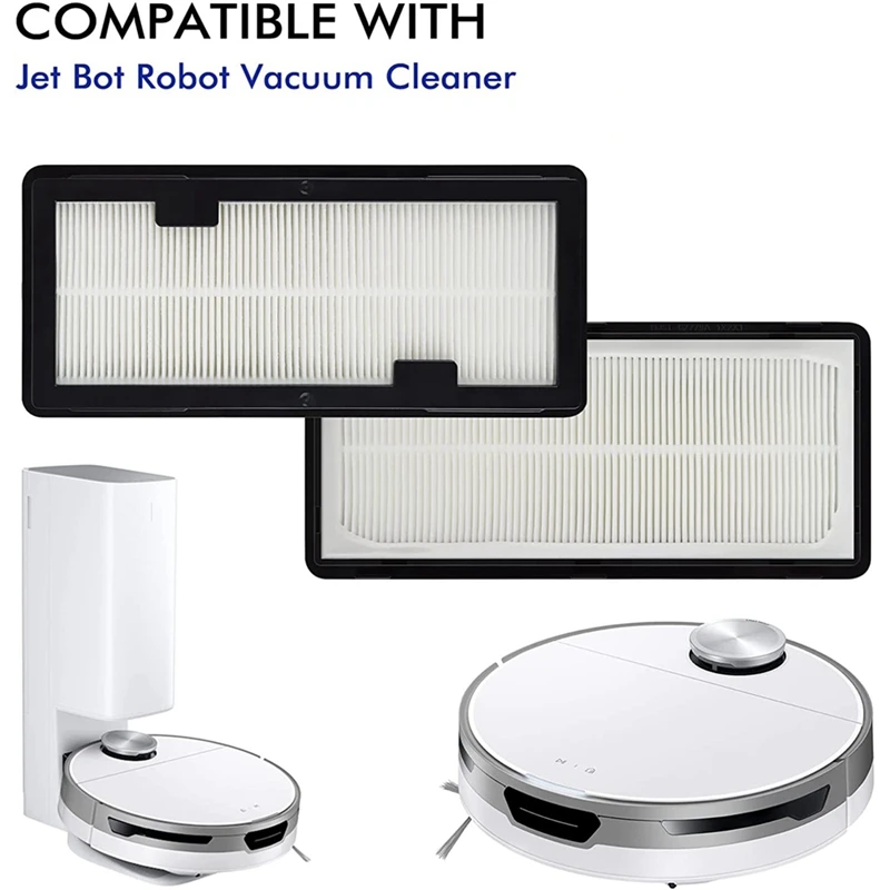 Washable Replacement Hepa Filters For SAMSUNG Jet Bot AI+ And Jet Bot+ Vacuum Cleaners,Fit For VR30T85513W/AA Robot