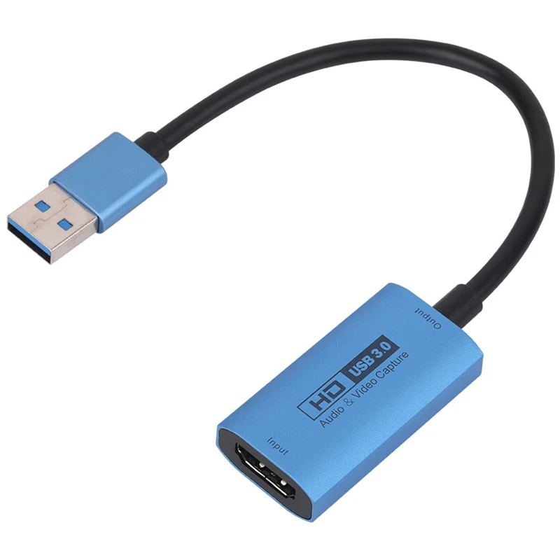 USB3.0 Capture Card 4K 60Hz HD Video Capture Card -Compatible Capture Card USB Computer Capture Card