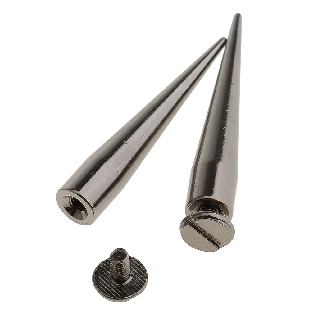 Metal Leather Rivets Cone Studs Punk Rock Spikes for DIY Bag Belt Clothes Shoes Craft Projects