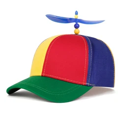 Children Personalized Propeller Baseball Caps Spring Autumn Outdoor Adjustable Casual Hats Boy Girl Travel Sunscreen Hat
