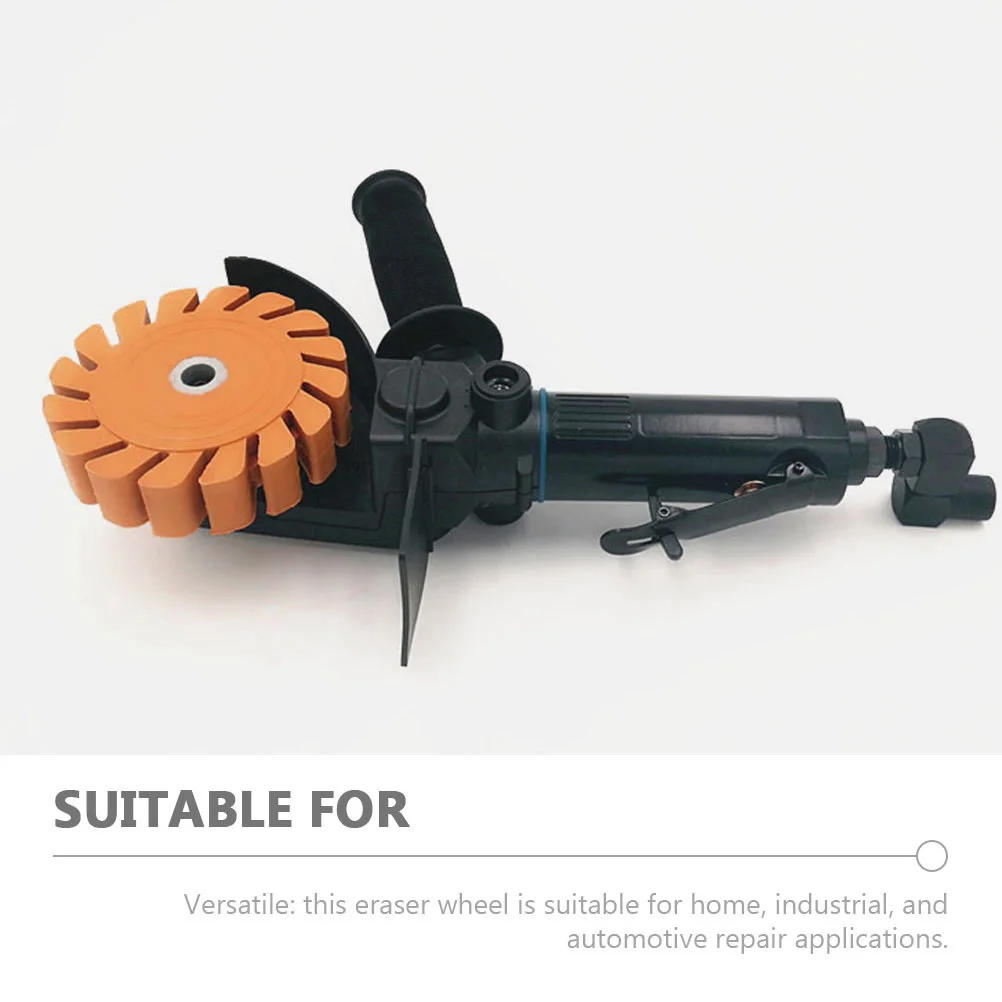 

Eraser Wheel 4 Inch Car Decal Remover Rubber Adhesive Remover Wheel for Automotive Detailing Vinyl Glue Removal