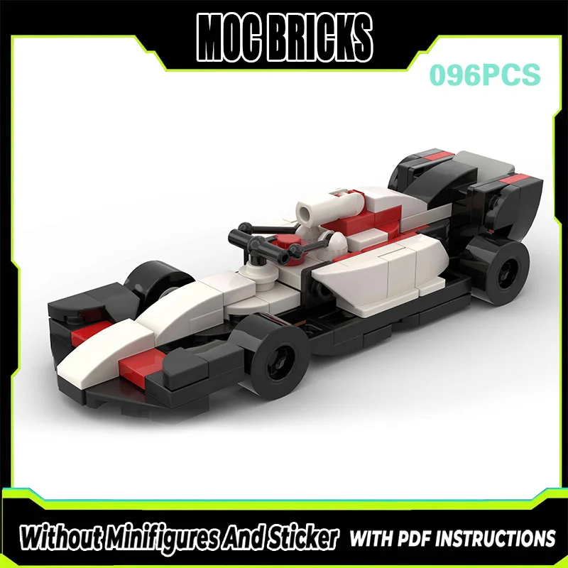 

Конструктор City Car Model MOC: Гоночный болид RB21 (одноместный), модульная технология, подарки, праздничный набор для сборки, детские игрушки
