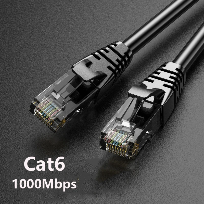 

Ethernet Cable Cat6 Lan Cable 10m UTP Cat 6 RJ 45 Splitter Network Cable RJ45 Twisted Pair Patch Cord for Laptop Router