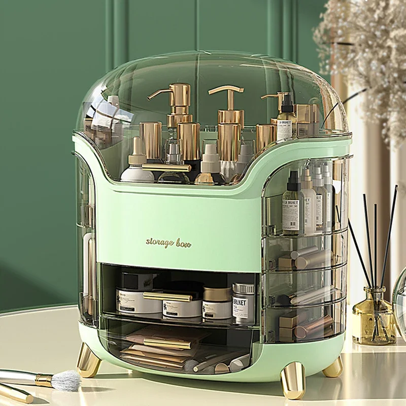 Jewelry Nordic Capacity Large Bathroom Storage Storage Organizer Desktop Dustproof Cosmetics