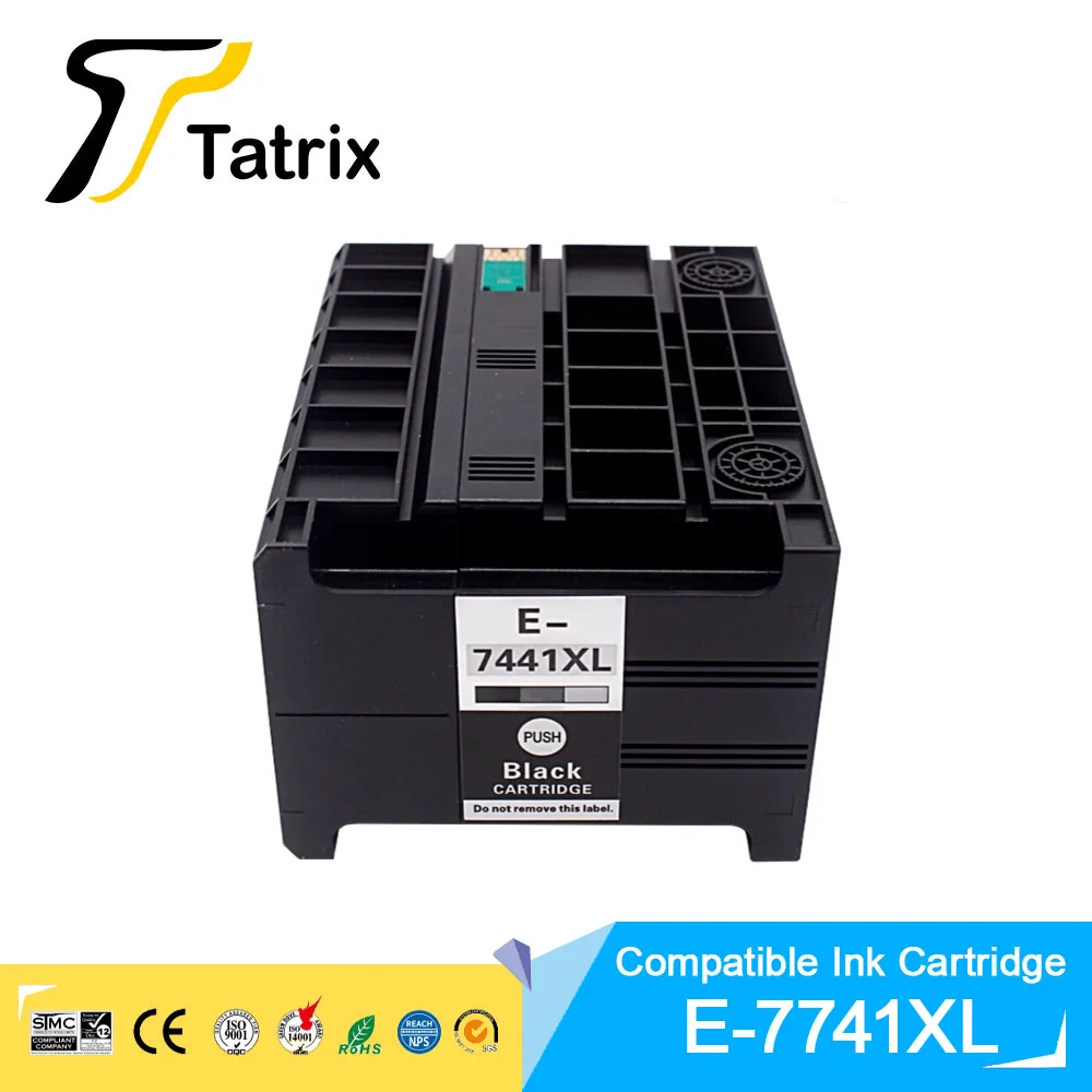 Tatrix For Epson T7441 7441XL Ink cartridge compatible for EPSON WorkForce Pro WP-M4011 M4015DN M4095DN M4525DNF M4595DNF etc.