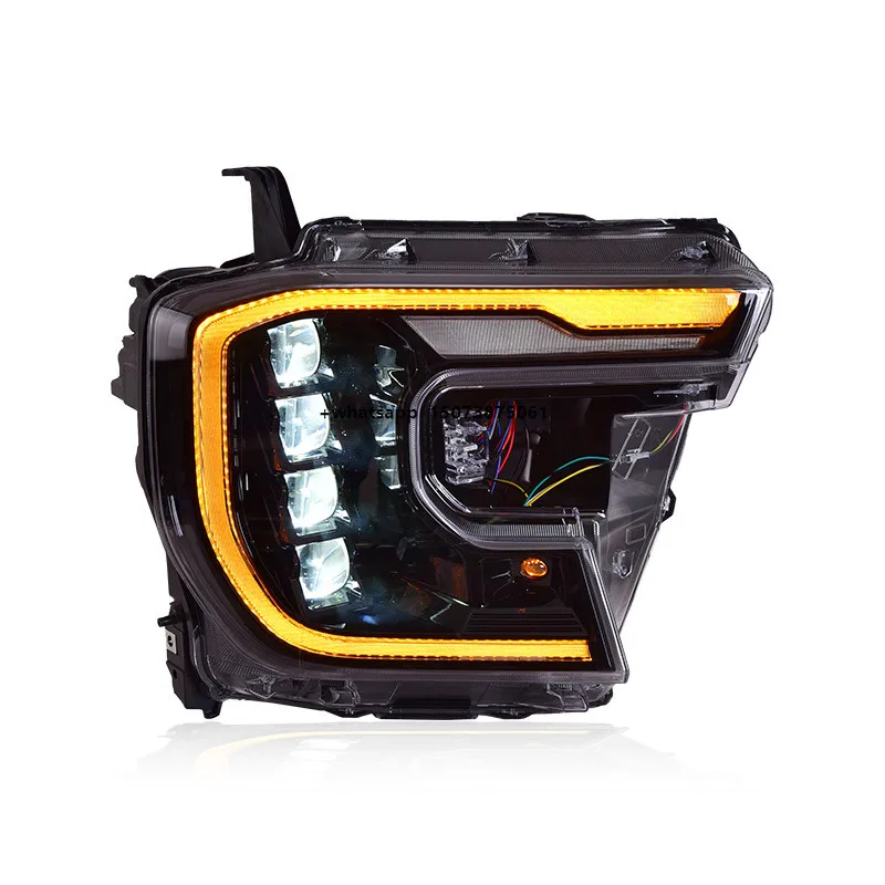 

FOR Ranger T9 2022-2024 Modified LED Headlight Dynamic DRL Sequential Turn Signal Lens Headlamp Assembly