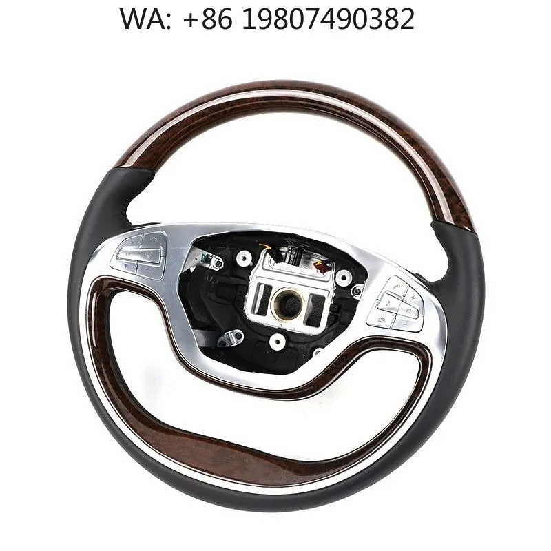

Premium Peach Wood Modified Steering Wheel, Sport Custom Refit Parts Fit Compact Luxury Sedan & Mid Size SUV Vehicle Interior Up