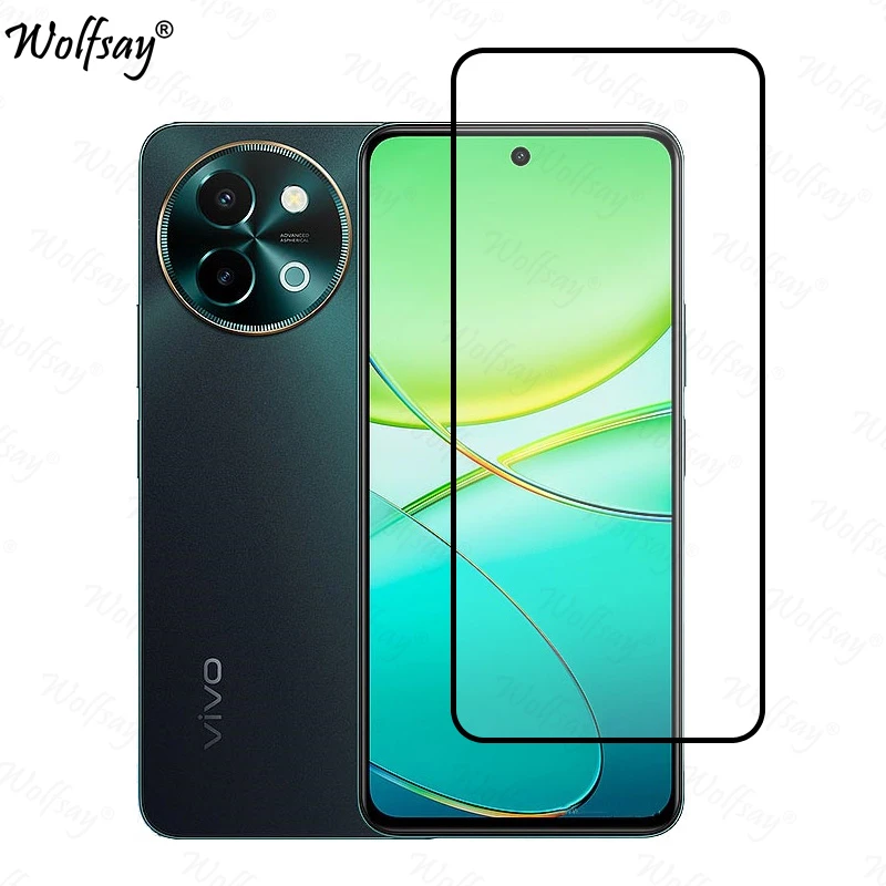 Full Cover Tempered Glass For Vivo Y38 Screen Protector For Vivo Y38 Y 38 5G Camera Lens Film Glass For Vivo Y38 Glass 6.68 inch