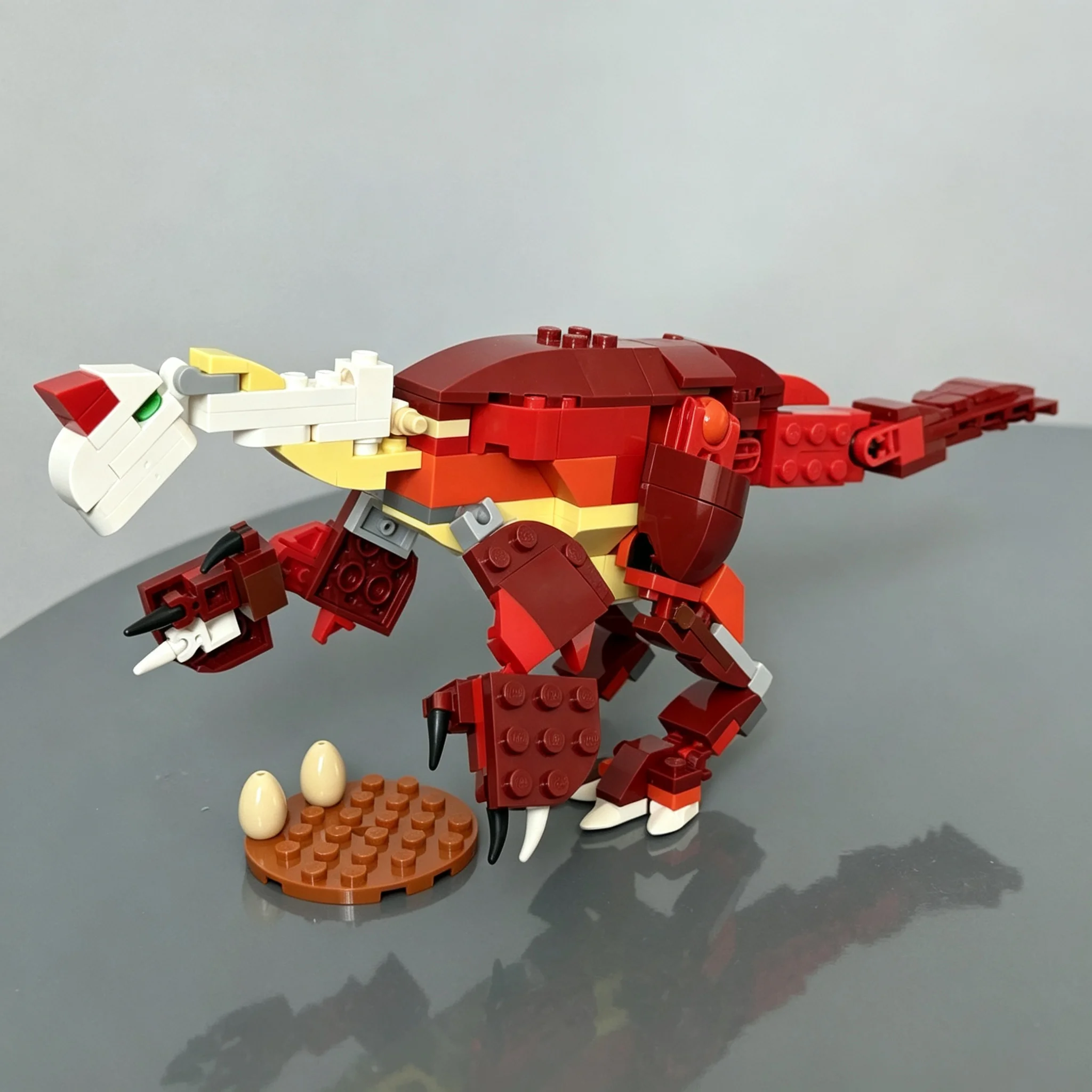 186pcs MOC Gigantoraptor Sp. C - Art Craft Idea ulasan dan harga