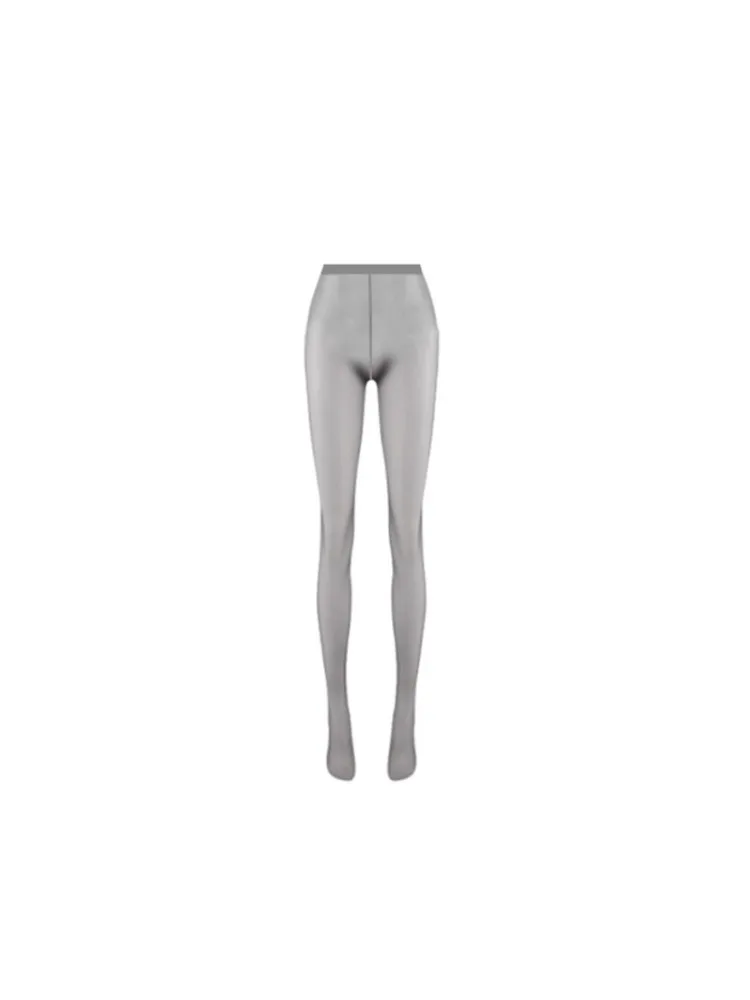 Women Sexy Pantyhose Ultra Elastic High Density Aurora Oil Shiny Glossy Stockings Ultra-Thin Transparent Socks Exotic Lingerie