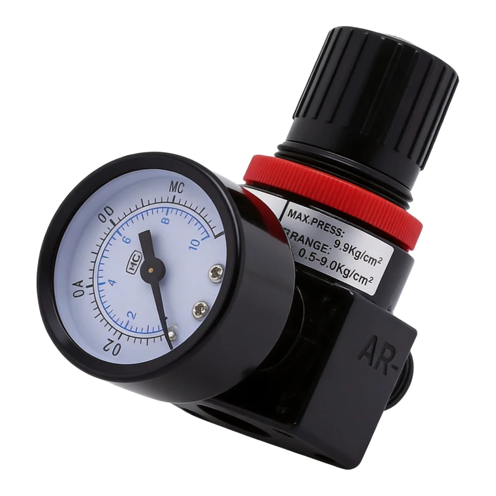 Fitting Pneumatic Regulator Standard G1 4 Interface Humanized Locking Knob Compatible With Pneumatic Equipment