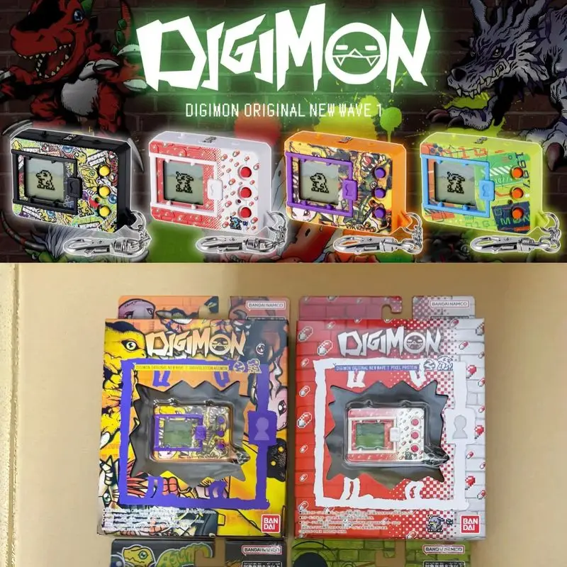 

Оригинальный Digimon Origin Digivice Agumon: устройство для выращивания цифровых монстров, виртуальный питомец, портативная игрушка, коллекционная игрушка, подарок