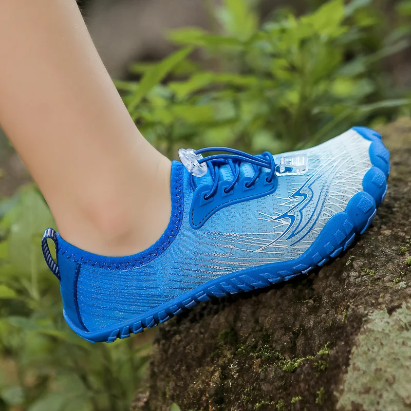 29-38# Children's Summer Wading Shoes Parent-Child Vacation Beach Swimming Shoes Student Quick Drying Water Sports Shoes