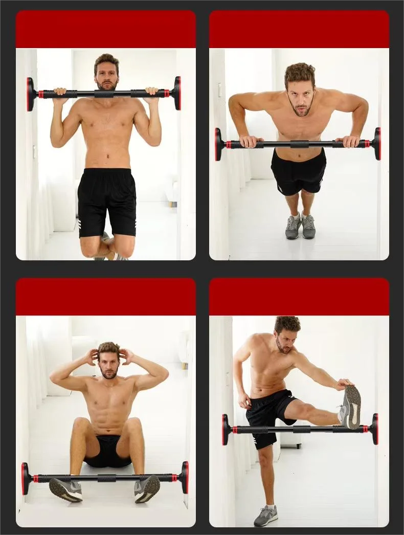 

Factory Heavy Duty Adjustable Pull up Home Gym Bodybuilding Upper Body Exercise Fitness Training Strength Door Horizontal Bar 20