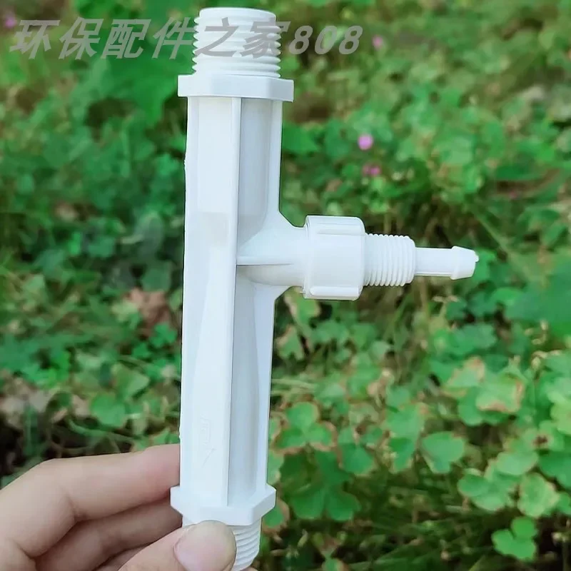 Plastic Ejector Small Water Ejector PVDF Venturi Tube Gas Water Mixing High Temperature Resistance