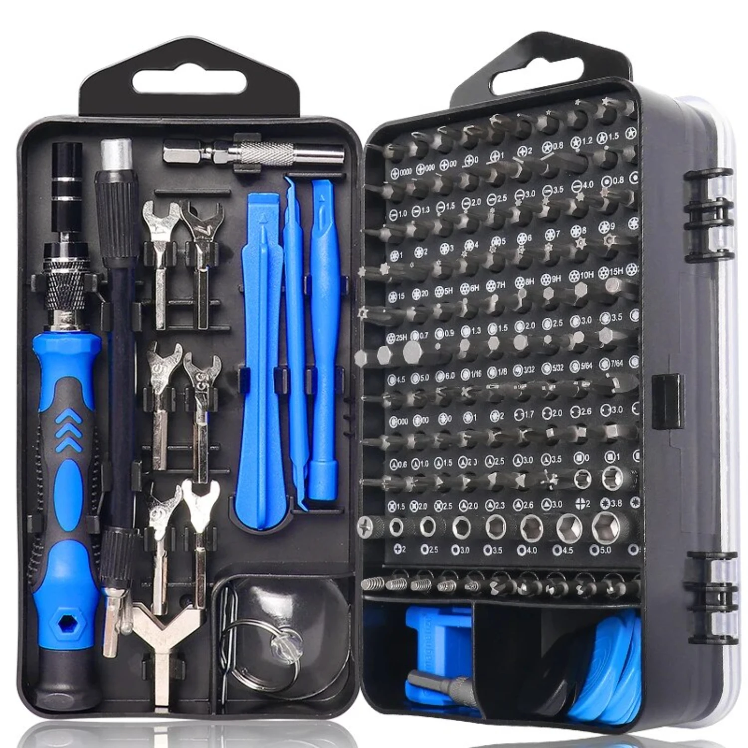 135-In-1 Screwdriver Set with Tough Torx Hex Bits - High Precision Repair Tools for Home Workshop Phone Laptop Compact Pocket Wr