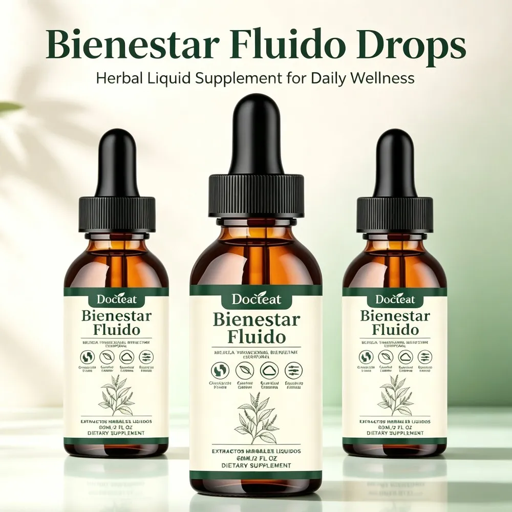 60ml Lymphatic Drainage Drops Serum Swelling Relief Circulation Balance Natural Herbal Toxin Elimination Body Care Supplement