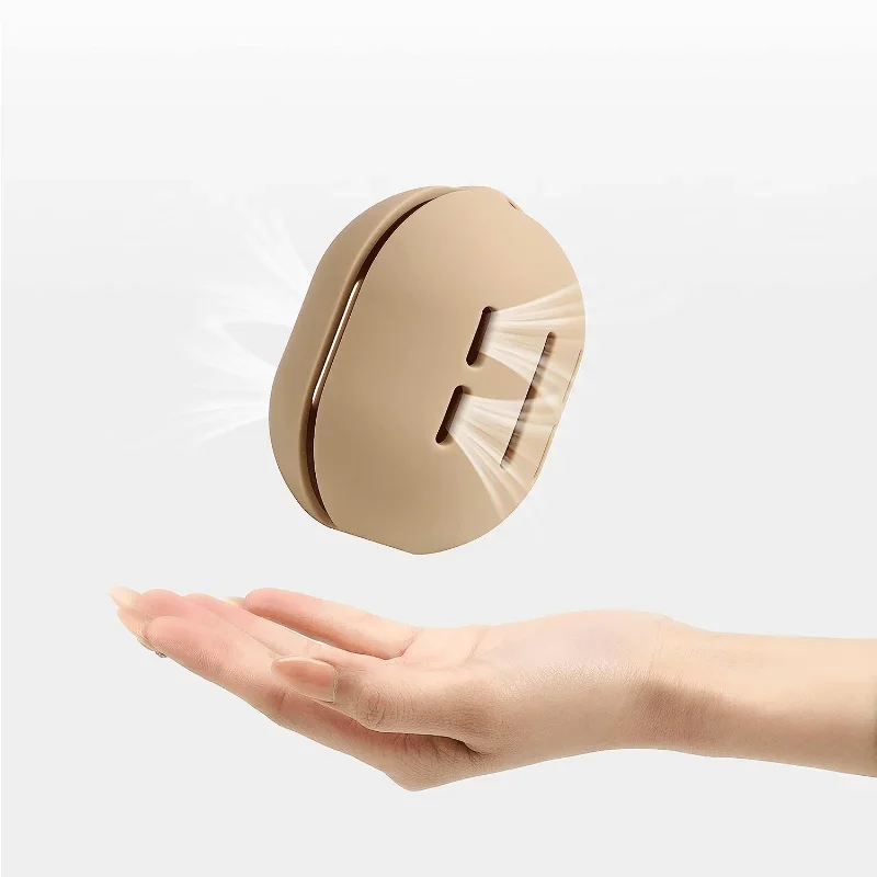 Suporte De Esponja Cosmética, Caixa De Armazenamento De Esponja, Silicone, Shatterproof, Misturador De Beleza, Viagem, 2Pcs